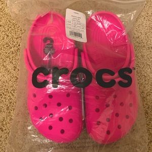 Electric Pink Crocs Women’s sz. 8